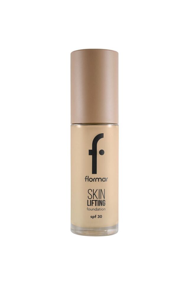 Flormar Spf30 Sıkılaştırıcı Fondöten (SICAK ALT TON) - Skin Lifting Fdt. - 050 Light Beige -