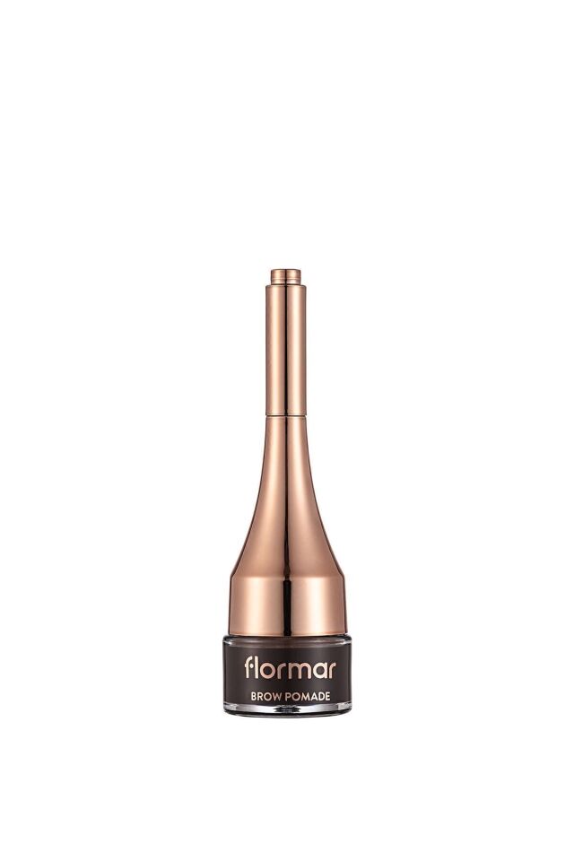 Flormar Yoğun Pigmentli Kalıcı Kaş Pomadı - Brow Pomade - 004 Dark Brown -