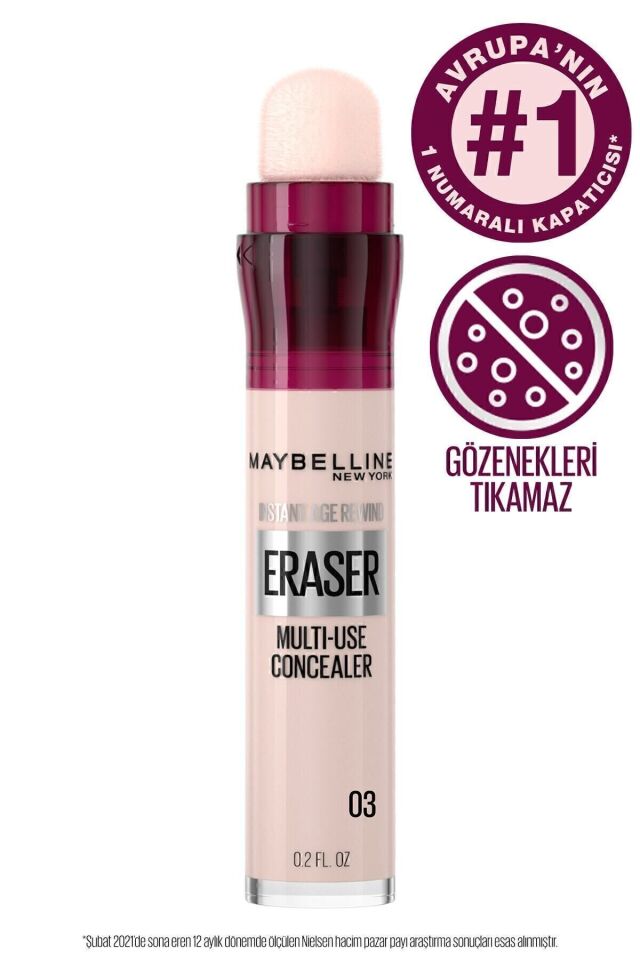 Maybelline New York Instant Anti Age Eraser Kapatıcı - 03 Fair Concealer