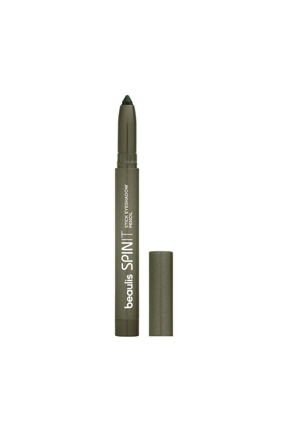 Beaulis Spin It Stick Göz Farı Stick Eyeshadow Pencıl-404 Metallic Gray 711 Moss Green