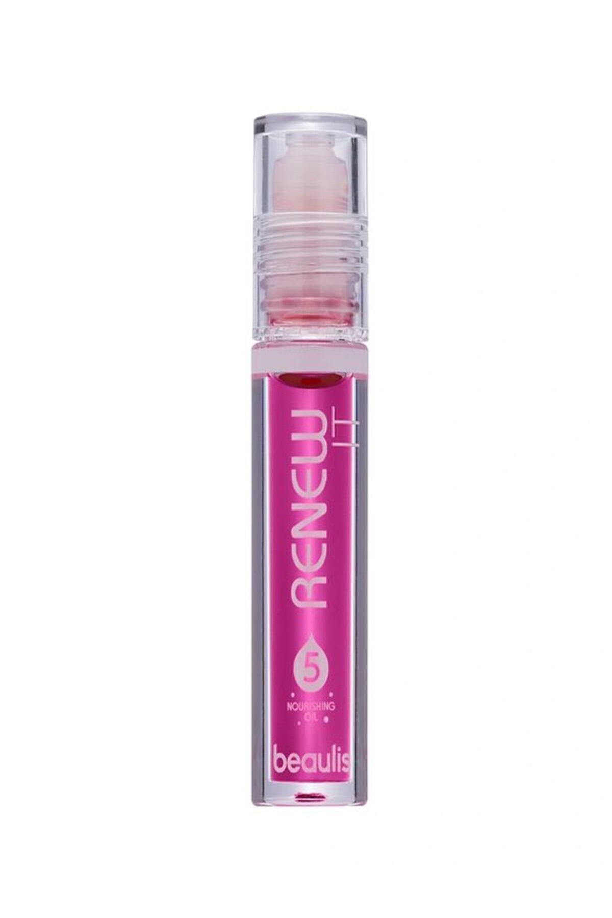 Beaulis Renew It Dudak Yağı Dudak Besleyici, Işıltılı ve Nemlendirici Strawberry