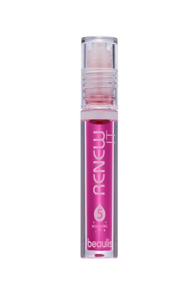 Beaulis Renew It Dudak Yağı Dudak Besleyici, Işıltılı ve Nemlendirici Strawberry
