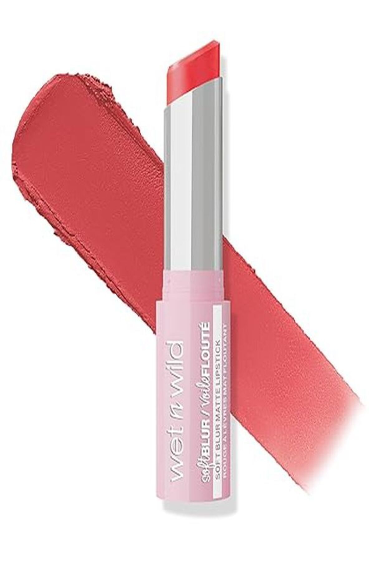 Wet'n Wild Soft Blur Mat Ruj, Kadifemsi Yarı Şeffaf Katmanlı Renk, Yumuşak Mat Pudra Bitiş Matte Lipstick balı
