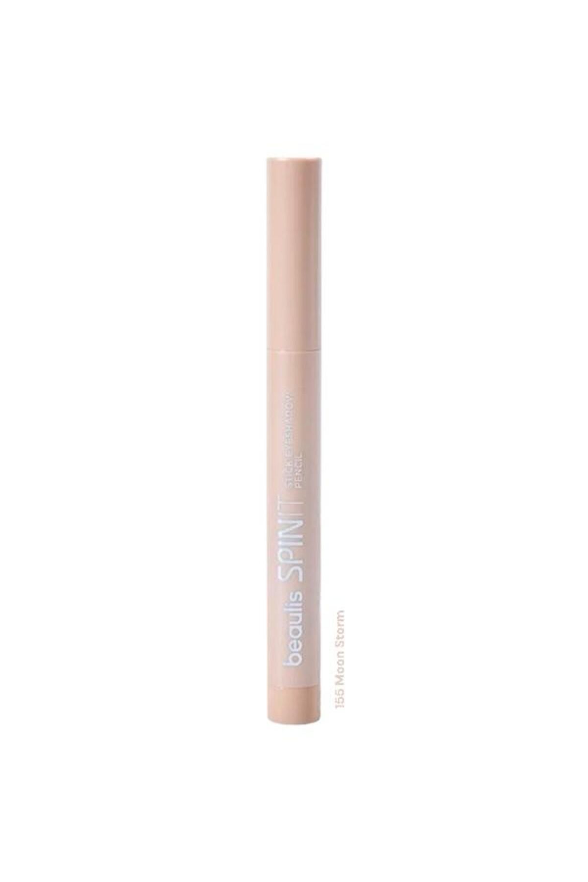 Beaulis Spin It Stick Göz Farı Stick Eyeshadow Pencıl-404 Metallic Gray 155 Moon Storm