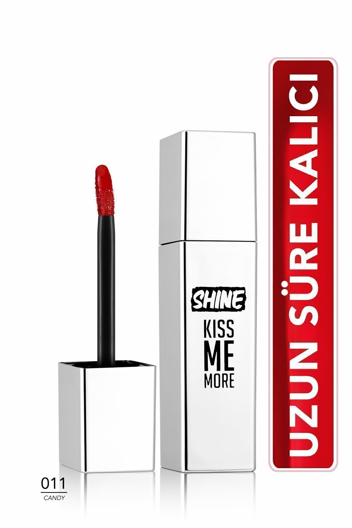 Flormar Shine Kiss Me More Uzun Süre Kalıcı & Parlak Bitişli Likit Ruj - 002 Marmalade BORDO