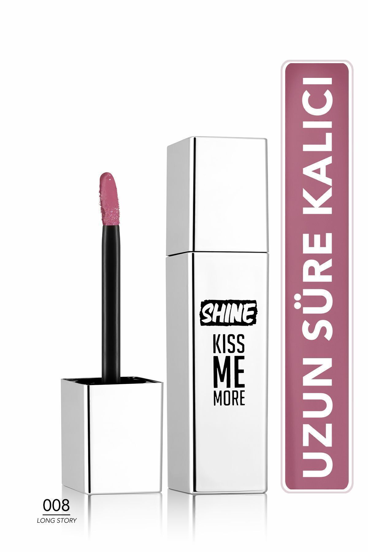 Flormar Shine Kiss Me More Uzun Süre Kalıcı & Parlak Bitişli Likit Ruj - 002 Marmalade MOR