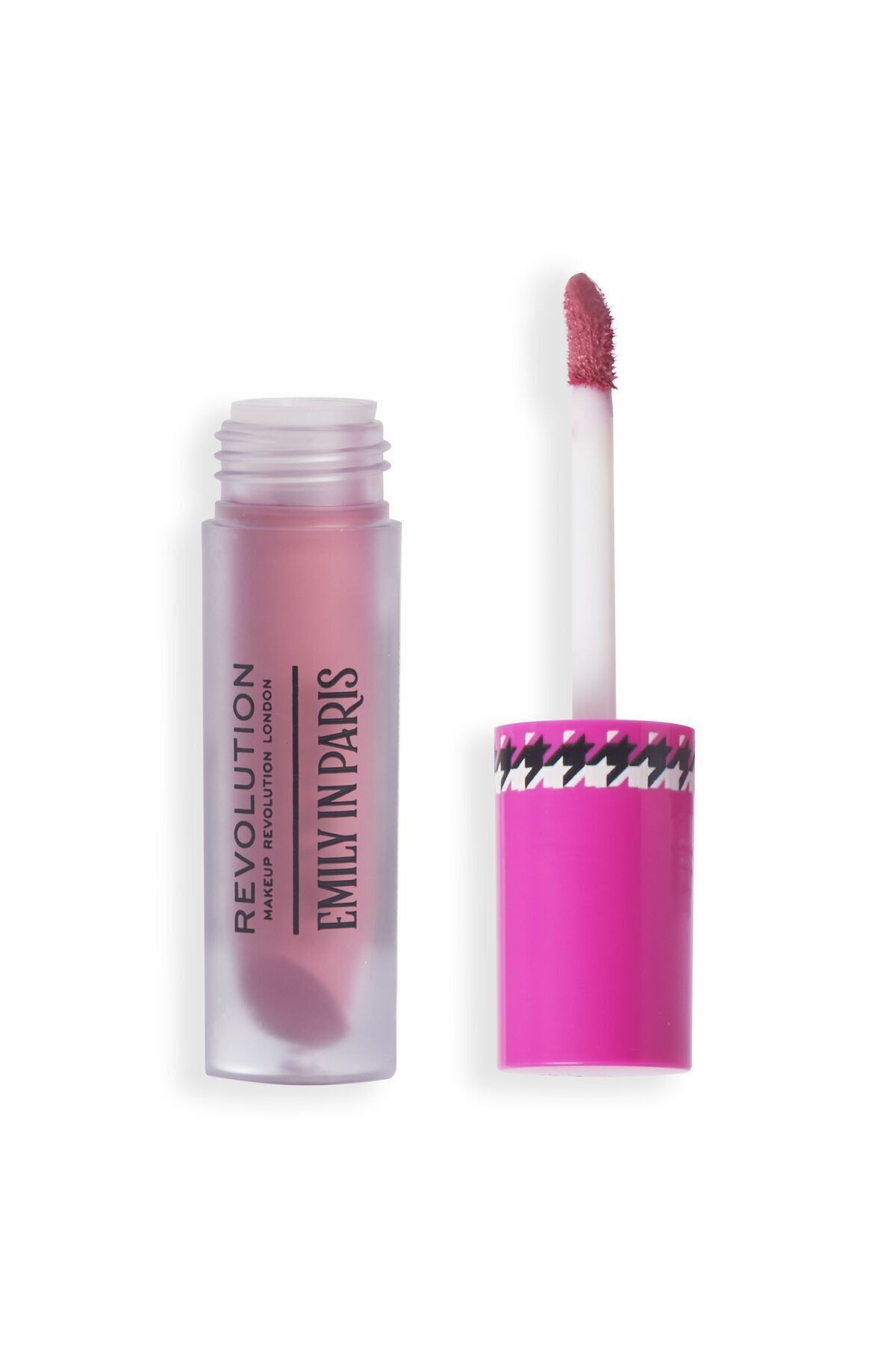 Revolution X Emily in Paris Lip & Cheek Blush Mimosa Orange - Ruj Pinky Swear Pink