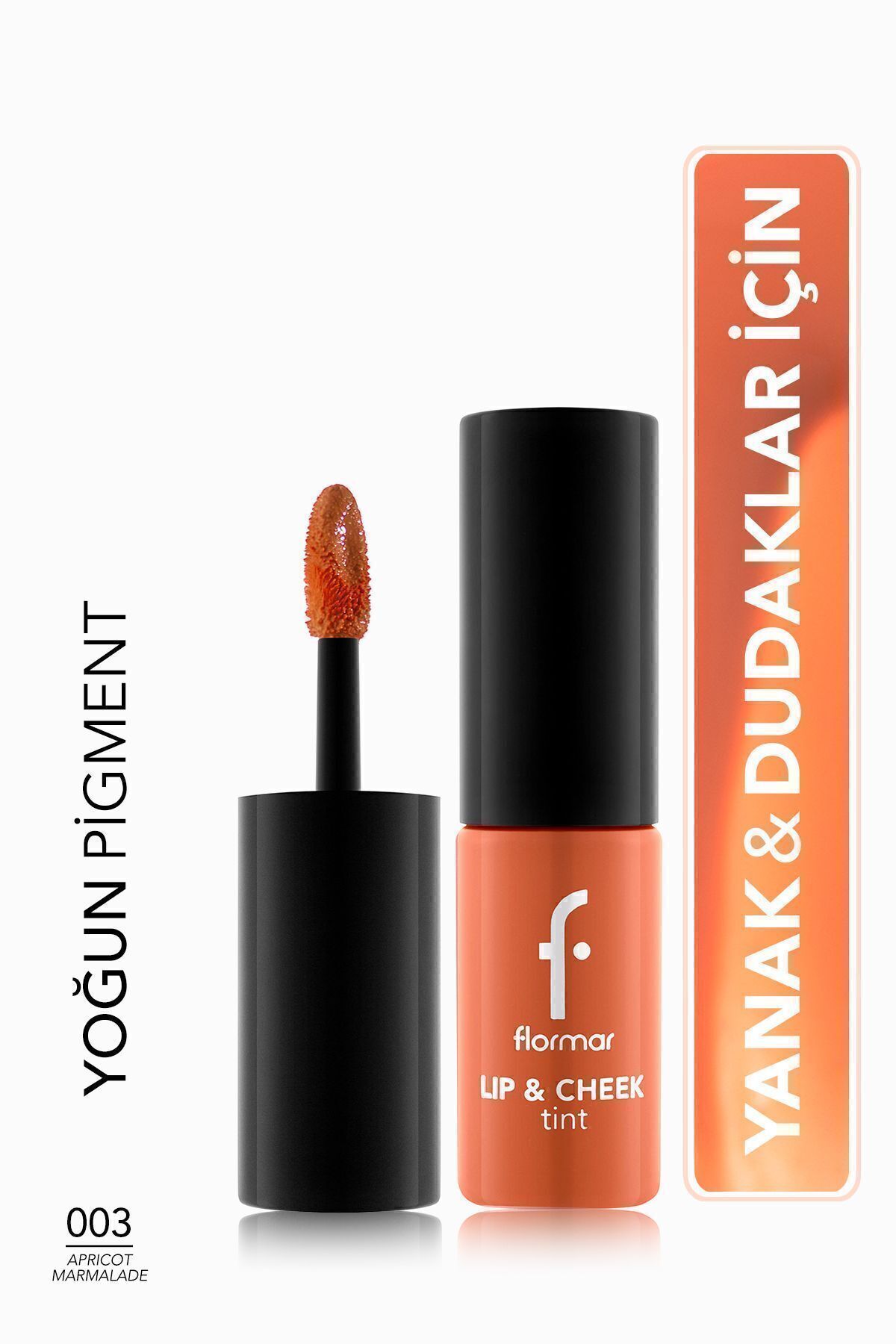 Flormar Lip & Cheek Tint Yüksek Pigmentli Yanak ve Dudak Renklendiricisi TURUNCU