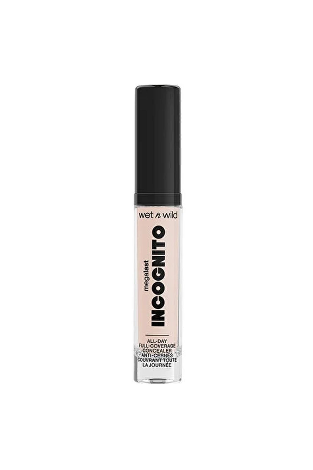 Wet'n Wild Mega Last Incognito All-Day Full Coverage Liquid Matte Concealer Gözaltı Kapatıcı Light Beige