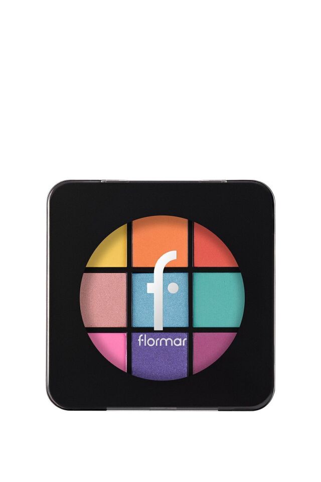 Flormar Mat & Işıltılı Kremsi Far Paleti - Eye Shadow Palette - 003 Sunset- 002 READY THE PARTY