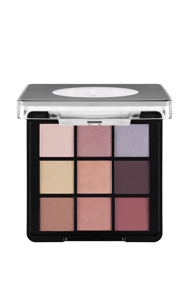 Flormar Mat & Işıltılı Kremsi Far Paleti - Eye Shadow Palette - 003 Sunset- 001 FALLEN ANGEL