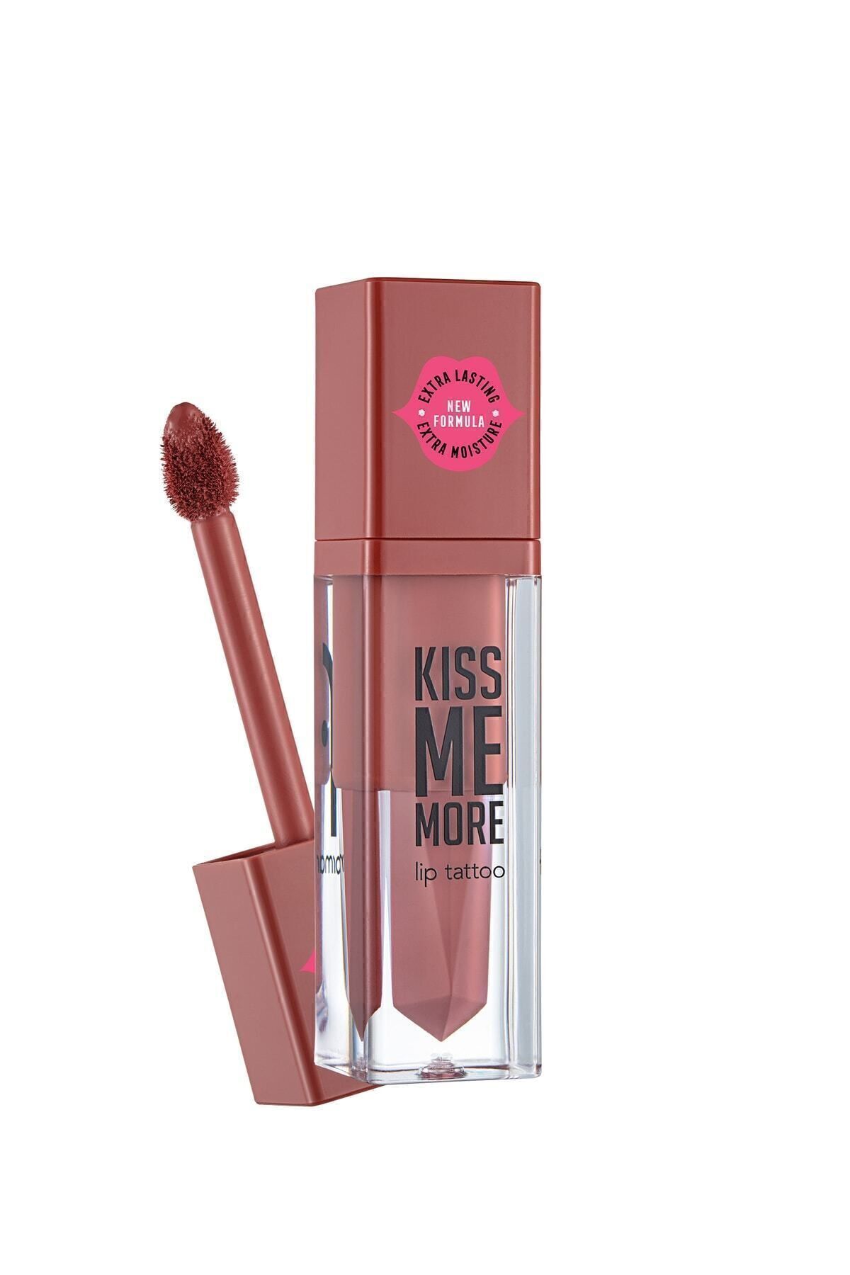 Flormar Uzun Süre Kalıcı Mat Ruj - Kiss Me More-011 CANDY- 004 PEACH