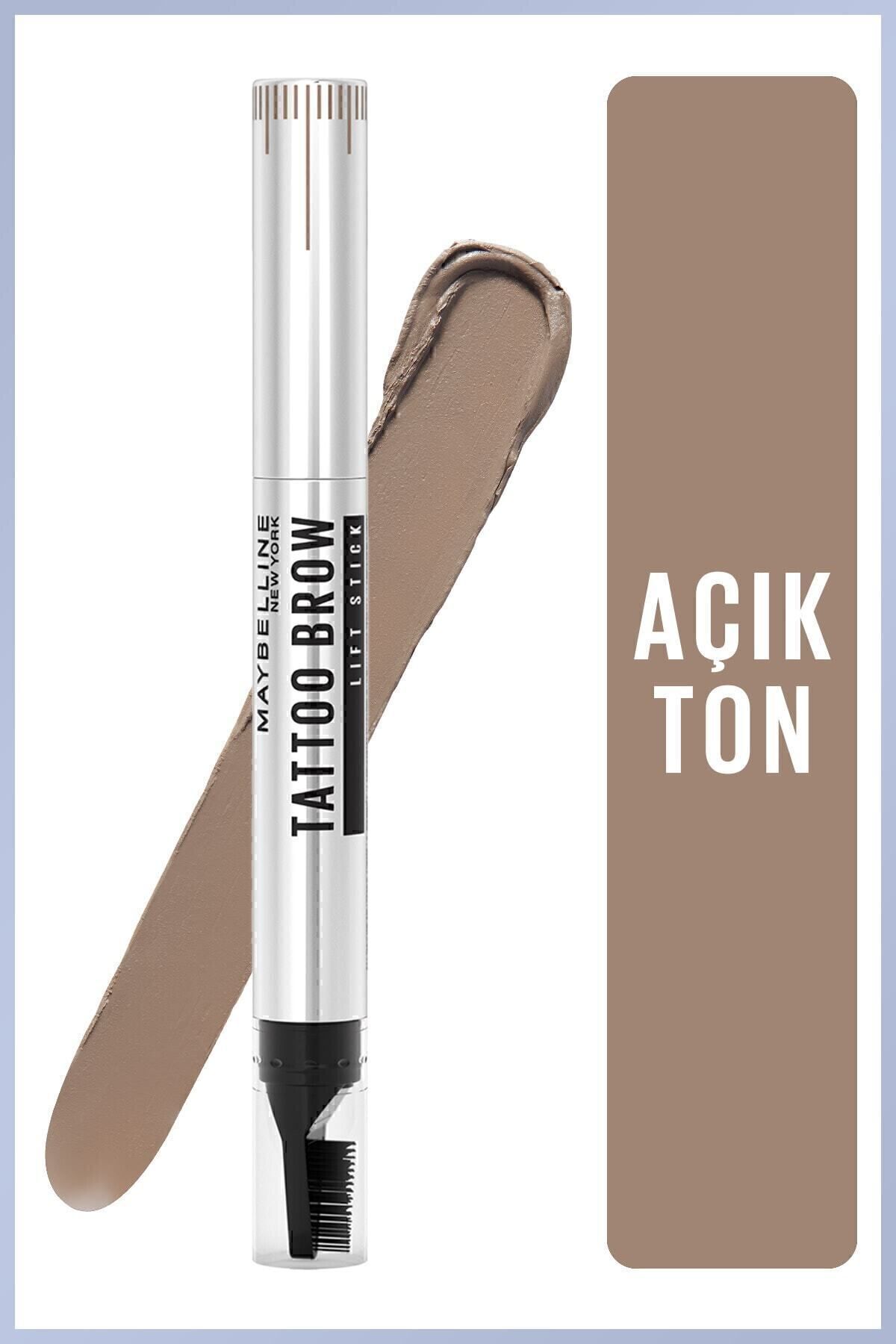 Maybelline New York Kaş Kalemi Tattoo Brow Lift Stick 03 Medium Brown 01 Blonde