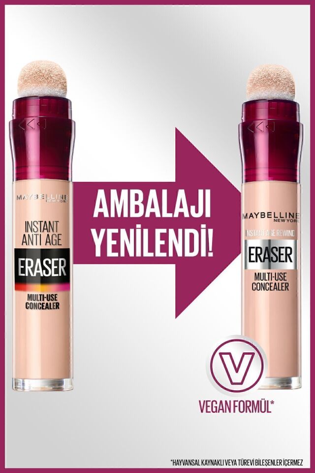 Maybelline New York Instant Anti Age Eraser Kapatıcı - 03 Fair Concealer 00 Ivory
