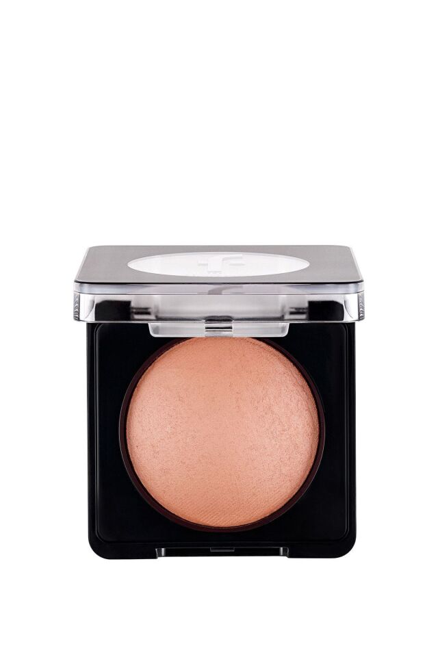 Flormar Yoğun Pigmentli Işıltılı Allık (Pembe) - Baked Blush-On - 040 - 050 PEACHY BRONZE
