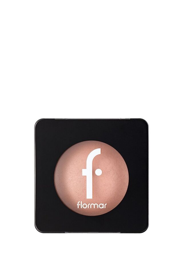 Flormar Yoğun Pigmentli Işıltılı Allık (Pembe) - Baked Blush-On - 040 - 050 PEACHY BRONZE