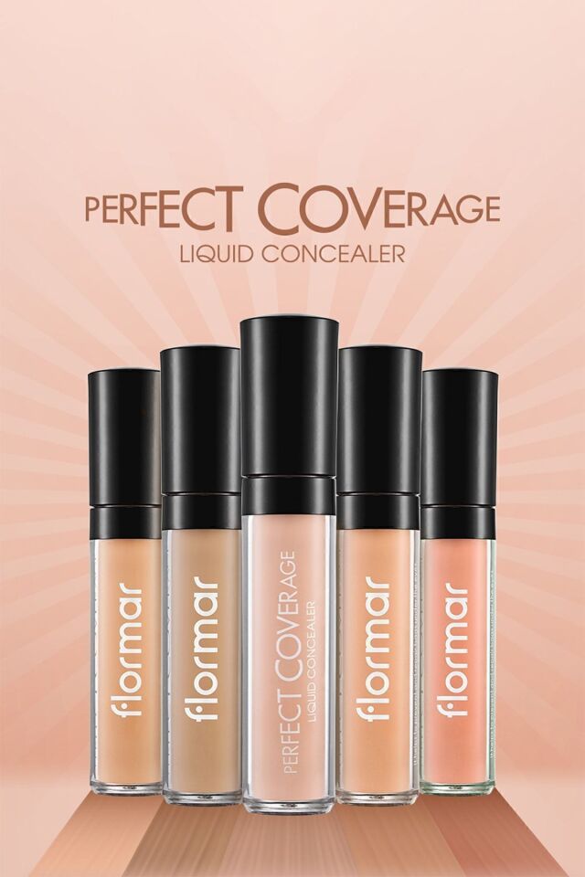 Flormar Likit Kapatıcı - Perfect Coverage Concealer - 030 Light - 002 IVORY