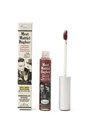 Thebalm Meet Matt(e) Hughes Liquid Lipstick Ruj Romantic