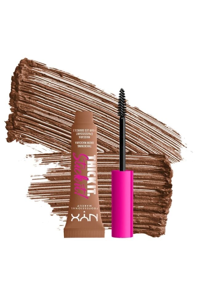 NYX Professional MakeUp Thick It, Stick It! Kaş Maskarası Auburn