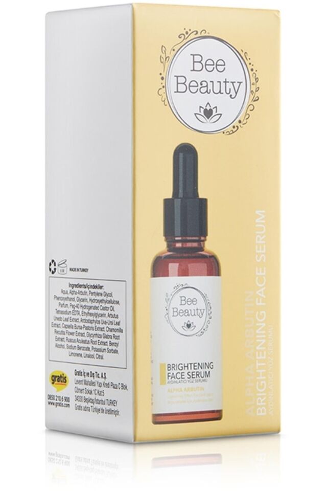 Bee Beauty Alpha Arbutin Aydınlatıcı Yüz Serumu 30 Ml