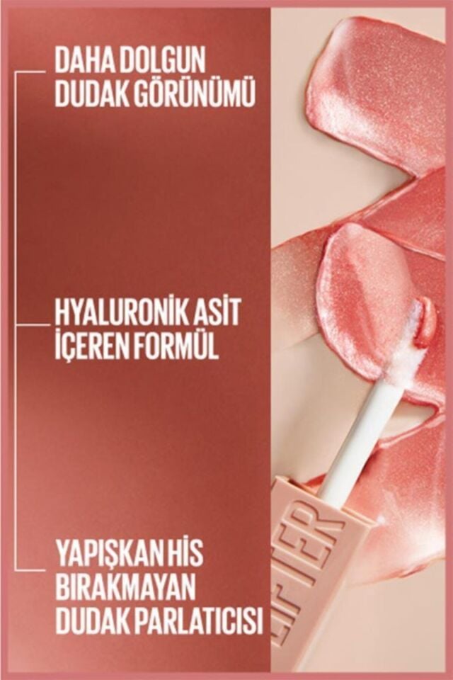 Lifter Gloss Nemlendirici Dudak Parlatıcısı - 018 Bronze