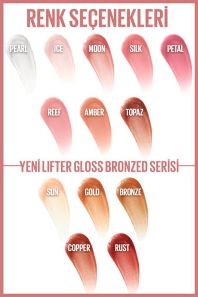 Lifter Gloss Nemlendirici Dudak Parlatıcısı - 018 Bronze