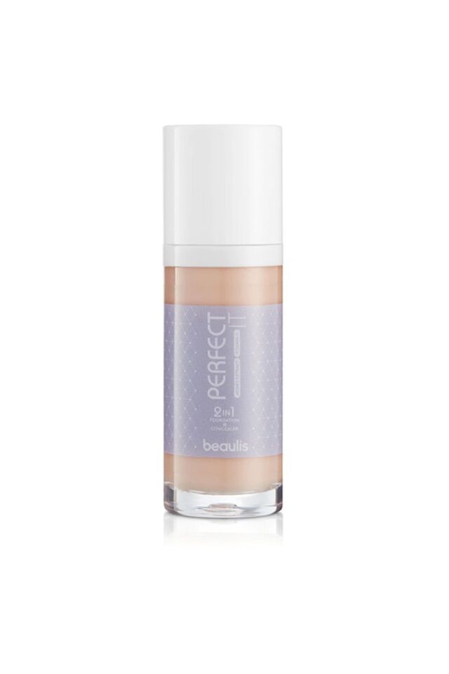 Beaulis Perfectit 2 In 1 Fondöten & Kapatıcı 132 Pale Almond