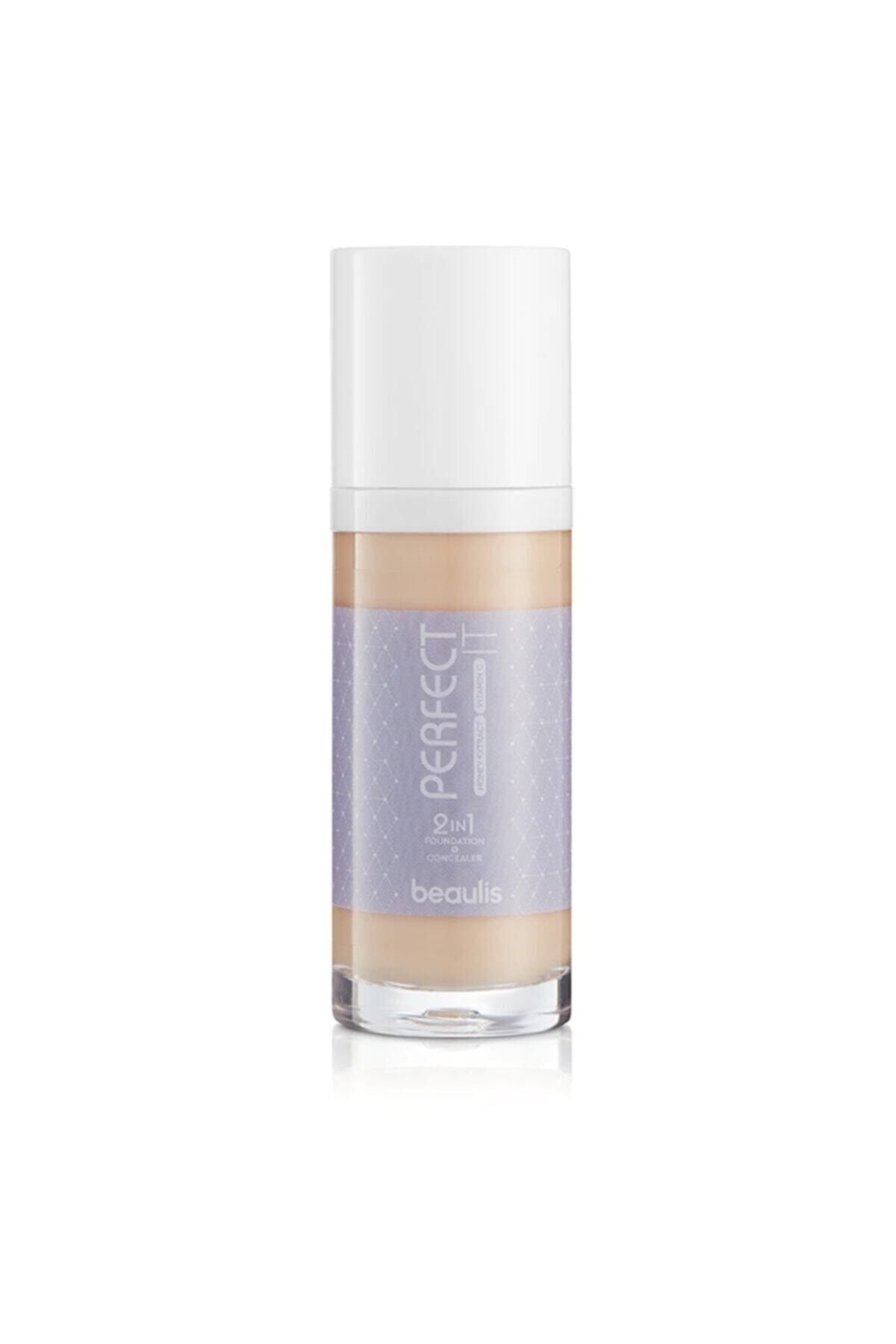Beaulis Perfectit 2 In 1 Fondöten & Kapatıcı 134 Sand
