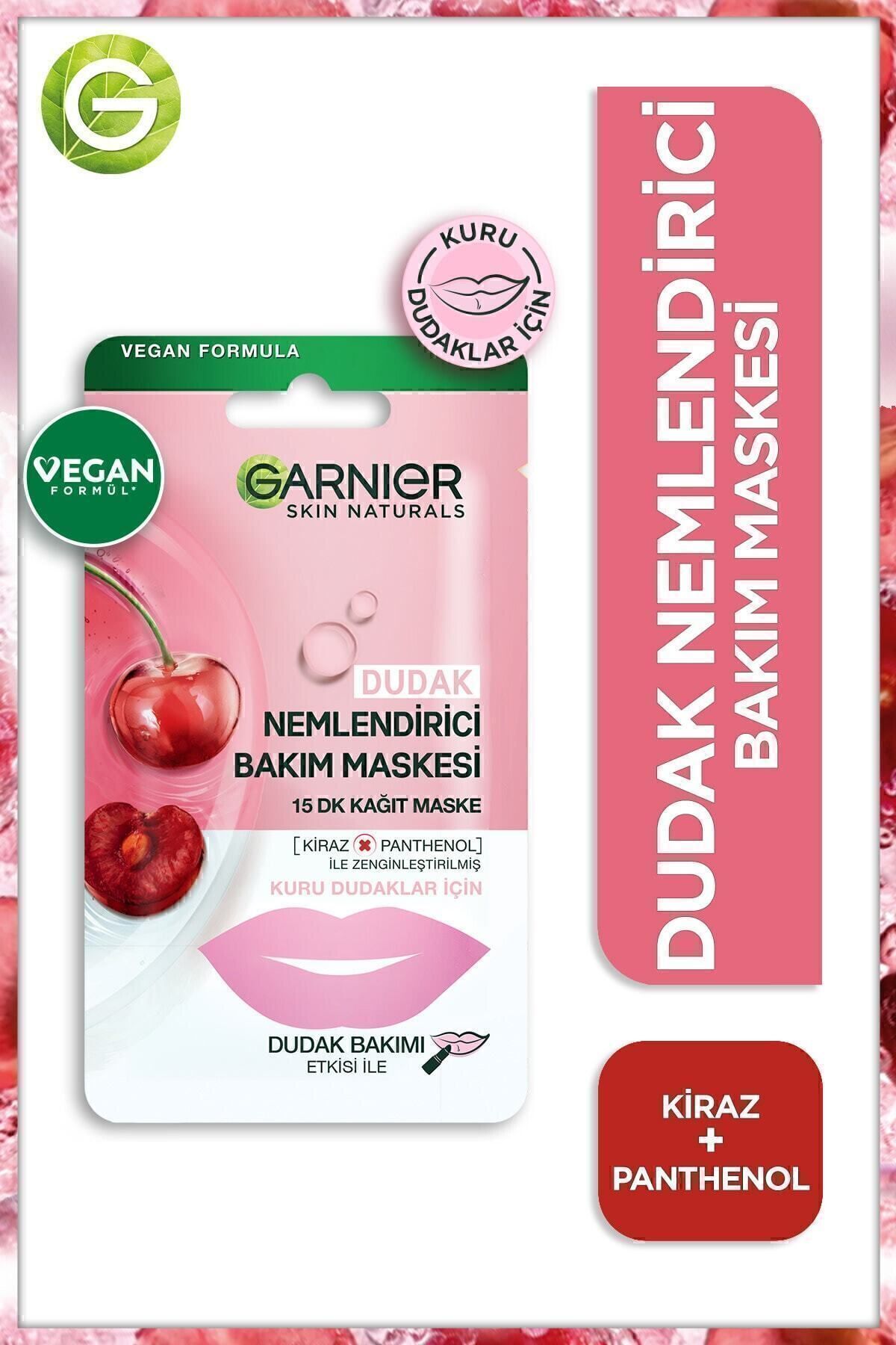 Dudak Nemlendirici Bakım Maskesi