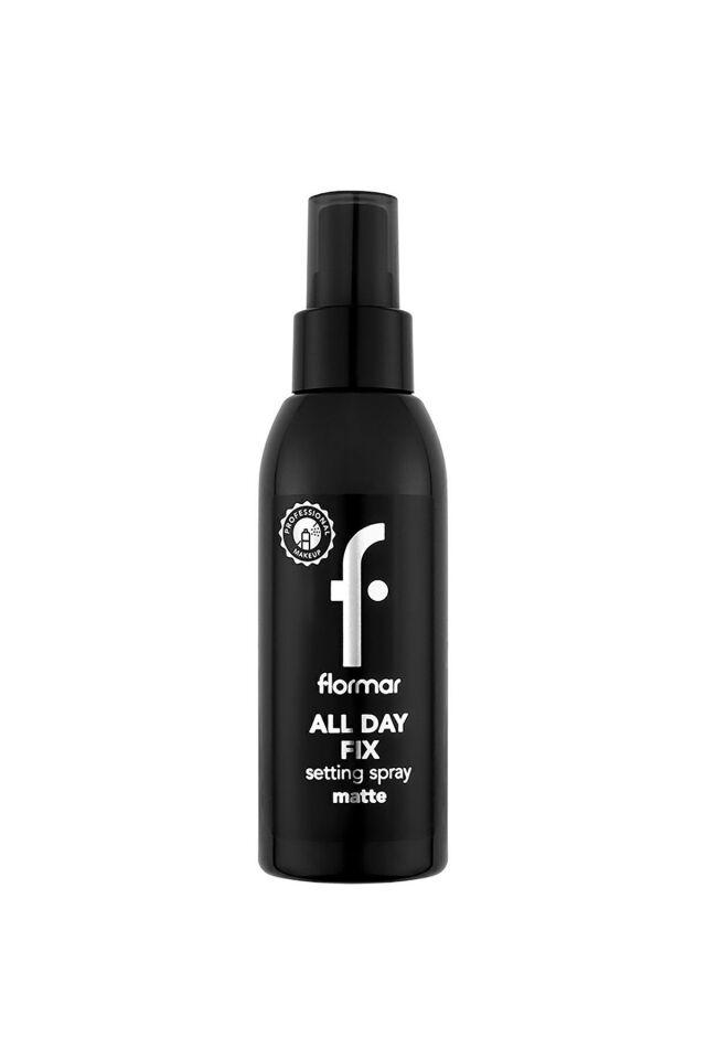 Flormar Mat Bitişli Makyaj Sabitleyici Sprey - All Day Fix Setting Spray - 000