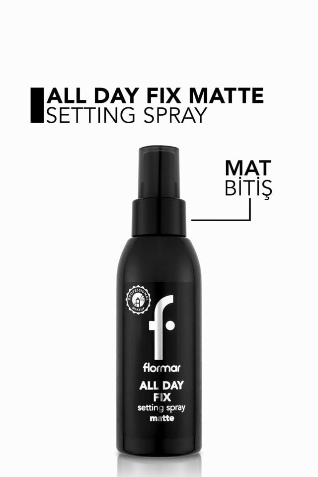 Mat Bitişli Makyaj Sabitleyici Sprey - All Day Fix Setting Spray - 000 - 8682536023092