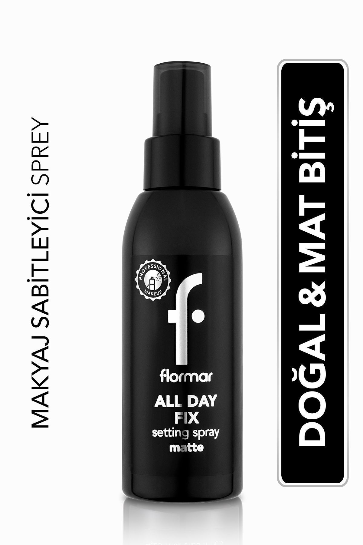 Flormar Mat Bitişli Makyaj Sabitleyici Sprey - All Day Fix Setting Spray - 000