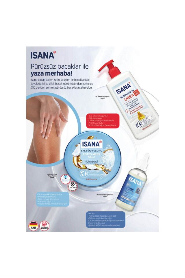 Isana Vücut Peelingi Ölü Deniz Tuzu 300 gr