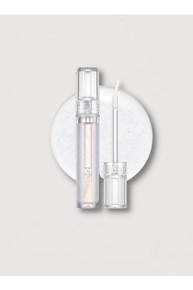 Şeffaf Yapışkanlık Hissi Işıltılı Parlak-bırakmayan Glasting Water Gloss - 00 Meteor Track (VİONİNE)