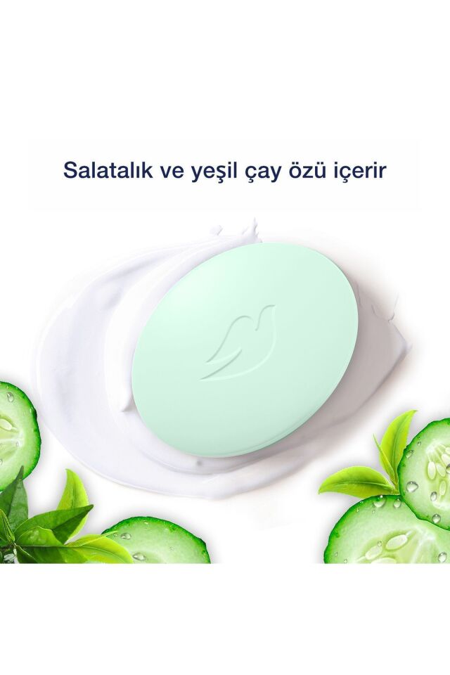 Beauty Cream Bar Katı Güzellik Sabunu Fresh Touch Nemlendirici Etkili 90 G X4 Adet