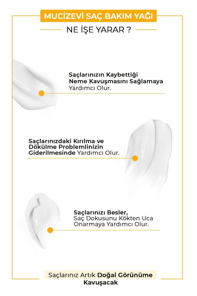 Milk Therapy Butter Oil Mucizevi Saç Bakım Yağı 200 ml - Saç Dökülmesi Önleyici, Besleyici, Onarıcı