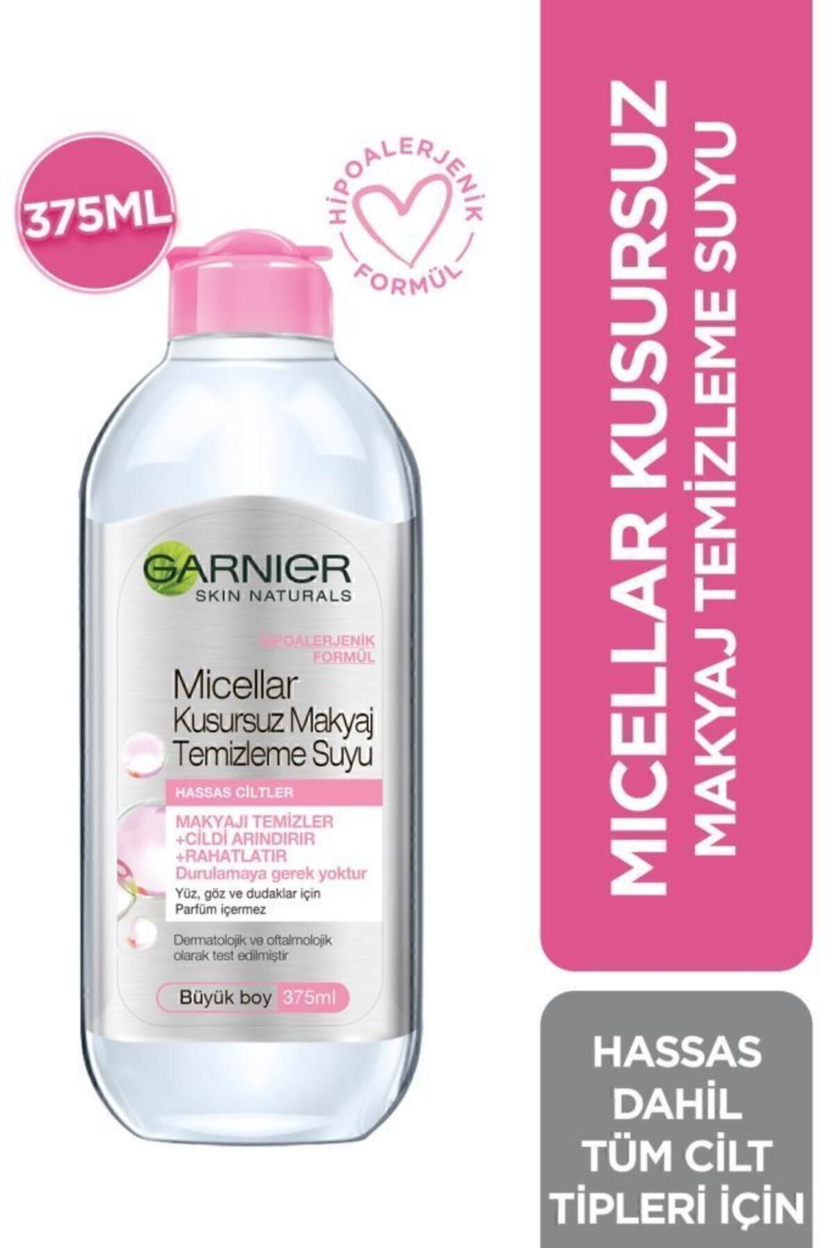 Garnier STD Micellar Kusursuz Makyaj Temizleme Suyu 375ml Klasik