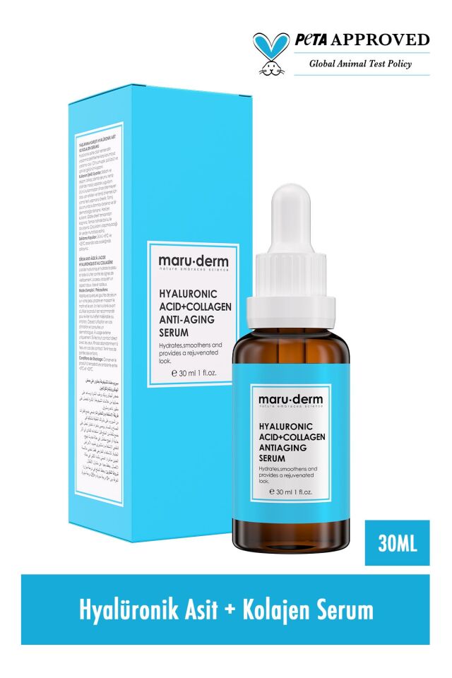 STD Hyalüronik Asit & Kolajen Cilt Bakım Serumu 30 ml Klasik