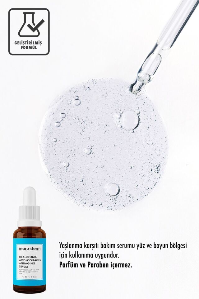 STD Hyalüronik Asit & Kolajen Cilt Bakım Serumu 30 ml Klasik
