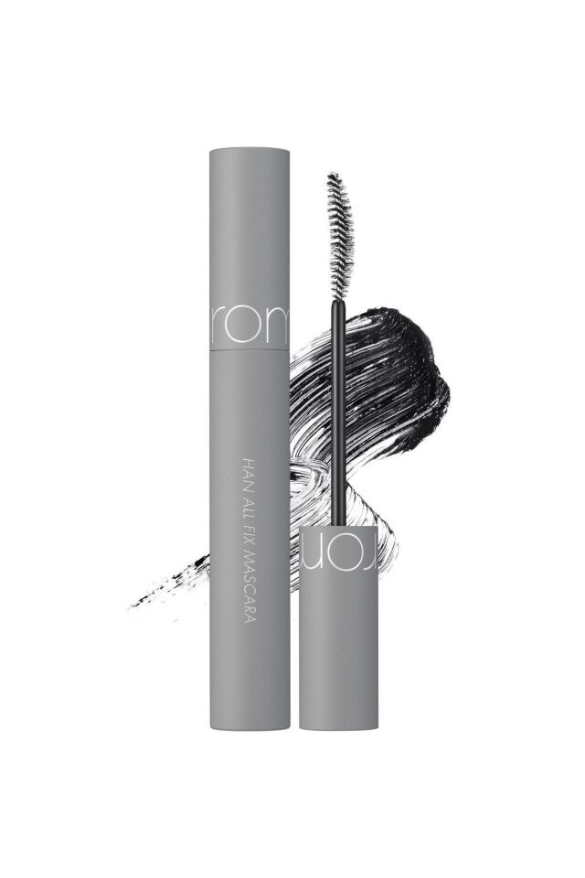 Uzun Süre Kalıcı Akmayan Maskara- Han All Fix Mascara- L01 Long Black (VİONİNE)