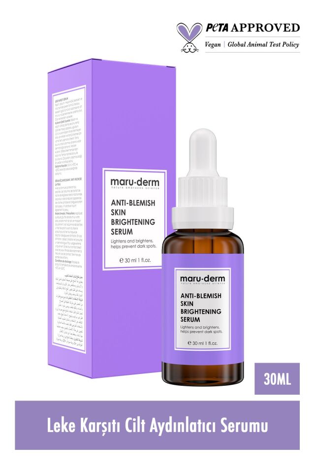 Leke Karşıtı Ve Beyazlatıcı Cilt Bakım Serumu | Alpha Arbutin %2 Niacinamide %5 | 30 ml