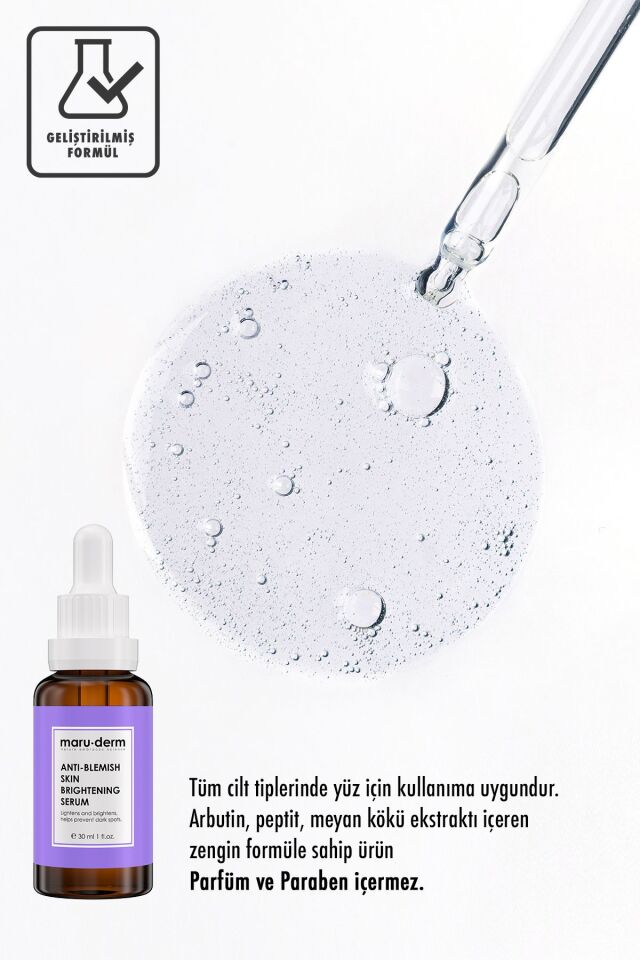 Leke Karşıtı Ve Beyazlatıcı Cilt Bakım Serumu | Alpha Arbutin %2 Niacinamide %5 | 30 ml