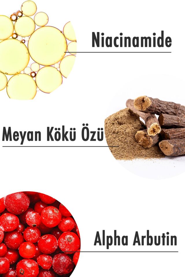 Leke Karşıtı Ve Beyazlatıcı Cilt Bakım Serumu | Alpha Arbutin %2 Niacinamide %5 | 30 ml