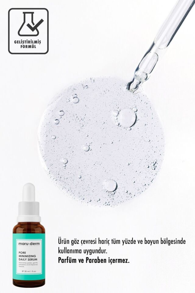Gözenek Sıkılaştırıcı Bha Ve Peptid Cilt Bakım Serumu 30 Ml