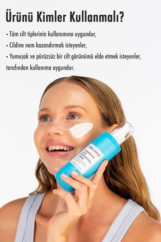 Maruderm Hyalüronik Asit Nemlendirici Yüz Bakım Kremi 200 ml