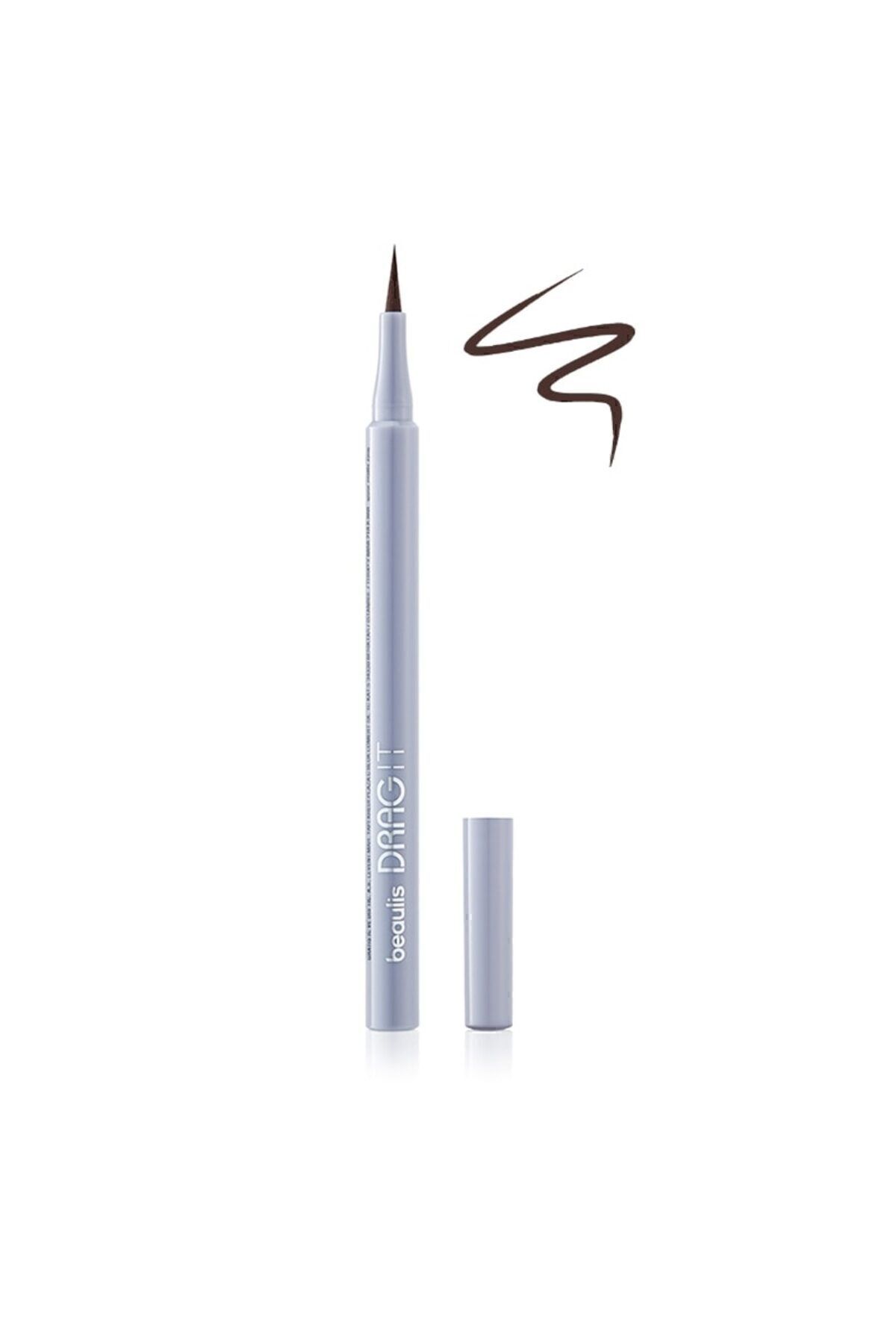 Beaulis Drag It Inkpen Keçe Uçlu Eyeliner 196 Brown (KAHVERENGİ)