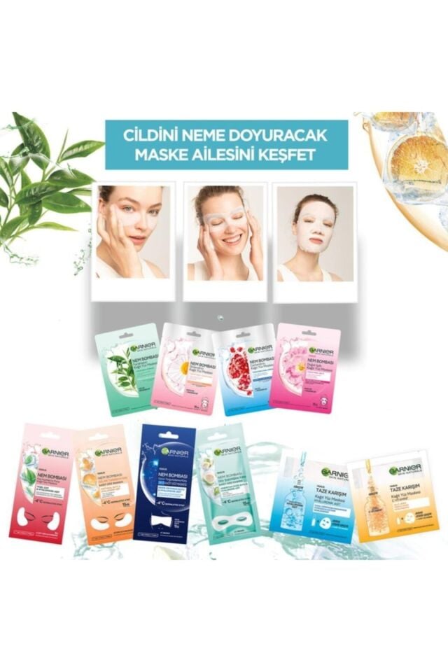 Nem Bombası Dinlendirici Kağıt Maske 28gr