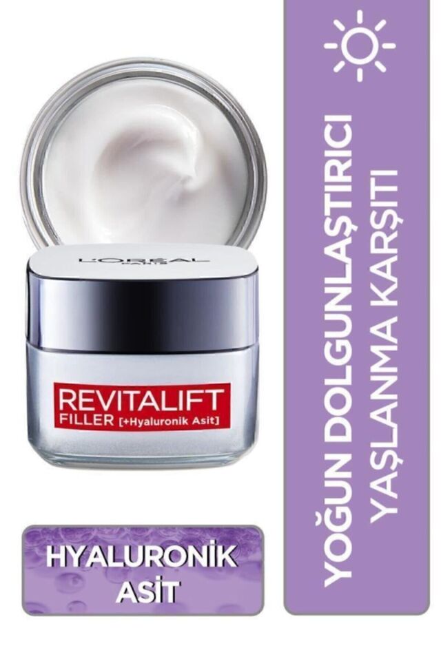 Loreal Paris Revitalift Filler Yoğun Dolgunlaştırıcı Yaşlanma Karşıtı Gece Kremi 50ml + Gündüz Kremi 50 Ml
