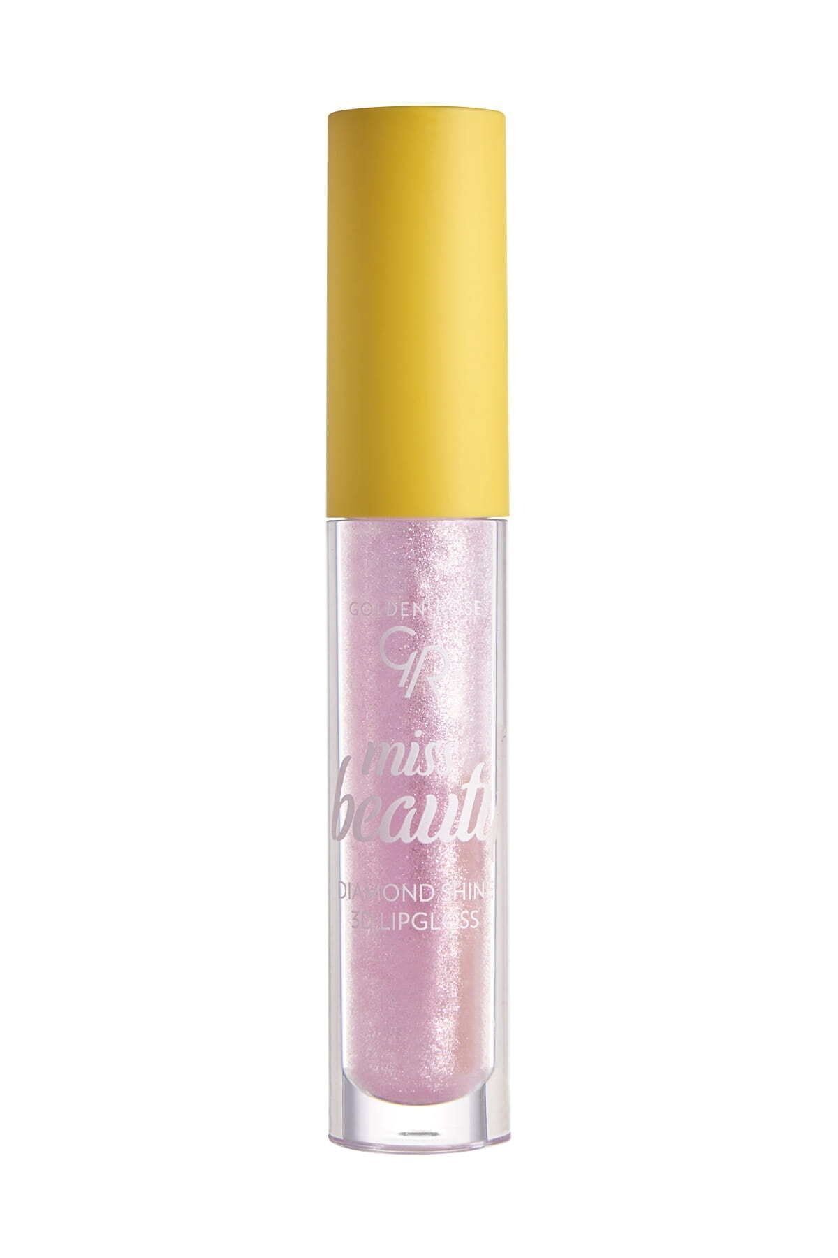Miss Beauty Diamond Shine 3d Lipgloss No:01 Pink Trip - Işıltılı Dudak Parlatıcısı