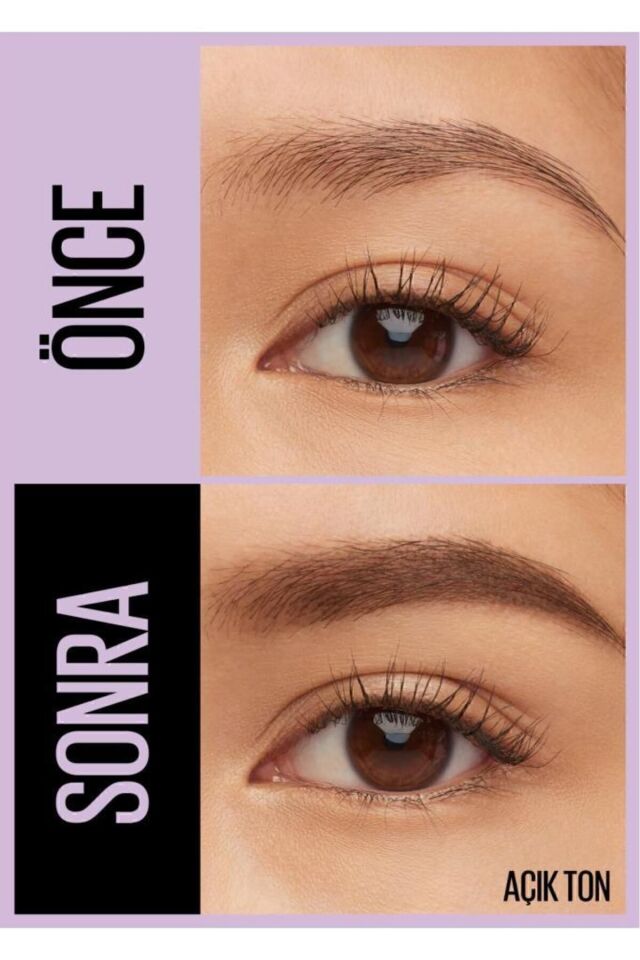 Express Brow Satin Duo Çift Taraflı Kaş Kalemi - 01 Açık Ton